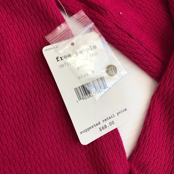 Free People Rainbow Thermal Tee - Picture 5 of 6